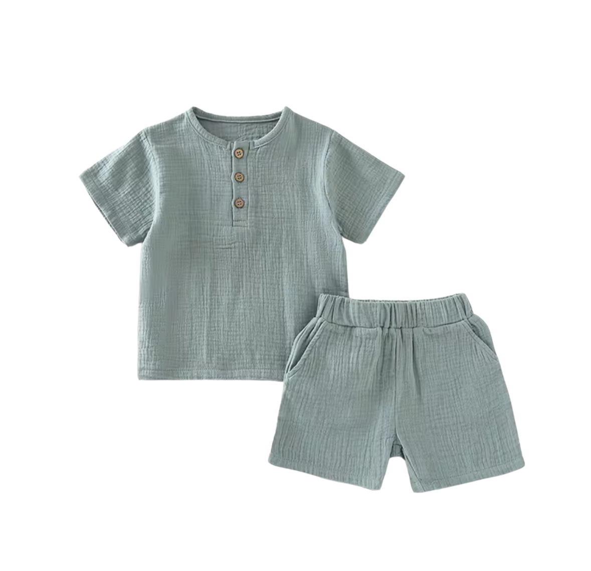 Sage Cotton Summer 2 piece set