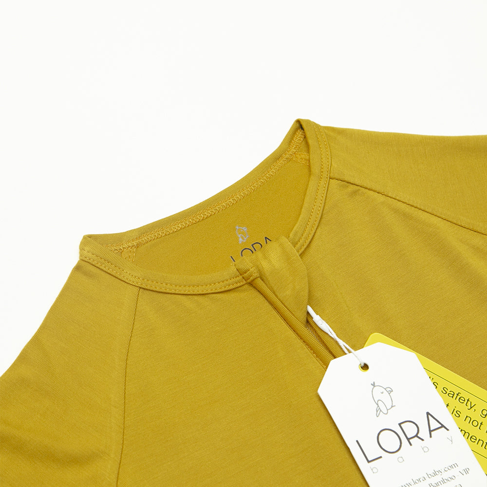 Bamboo Pj- Honey Bliss neck