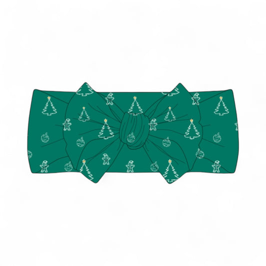 Headband - Christmas print