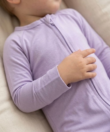 Lavander Bamboo Baby pajamas
